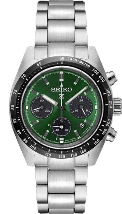 Pre-owned Seiko Prospex Green Dial Speedtimer Ssc933