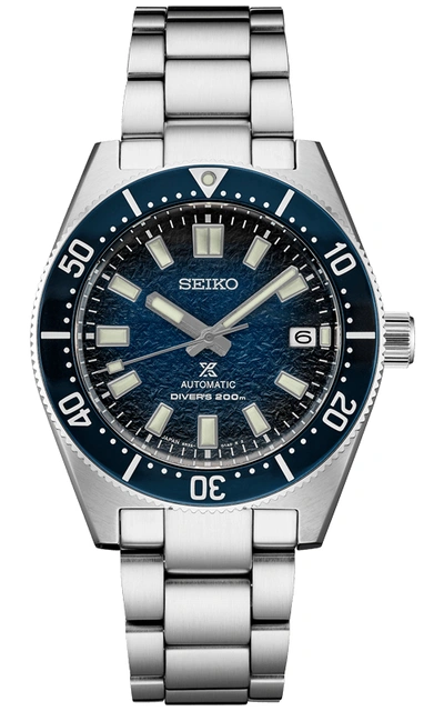 Pre-owned Seiko Prospex 1965 Diver's Modern Men's Steel Bracelet Watch Spb421