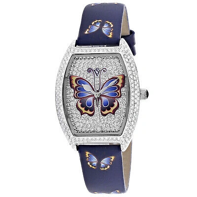 Pre-owned Christian Van Sant Women's Papillon Silver Dial Watch - Cv4872