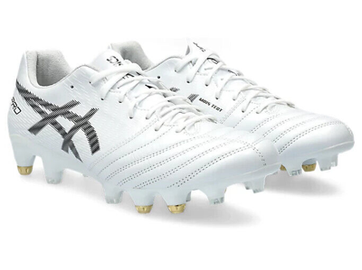 Pre-owned Asics Ds Light X-fly Pro 2 St 1101a056 100 White Black Soccer Cleats In White, Black