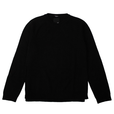 Pre-owned Valentino Black Maglia Studded Cashmere Sweater Size Xl $1415