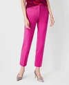 Ann Taylor The Eva Ankle Pant In Rich Pink Berry