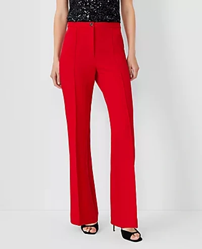Pantalon Ann Taylor The Flare Noir Stretch - Taille 2 - Neuf Avec Étiquettes