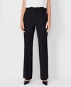 Ann Taylor The Petite Trouser Pant - Curvy Fit In Core Black