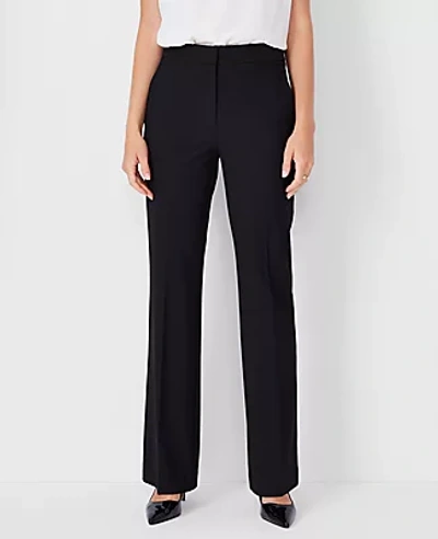 Ann Taylor The Petite Trouser Pant - Curvy Fit In Core Black