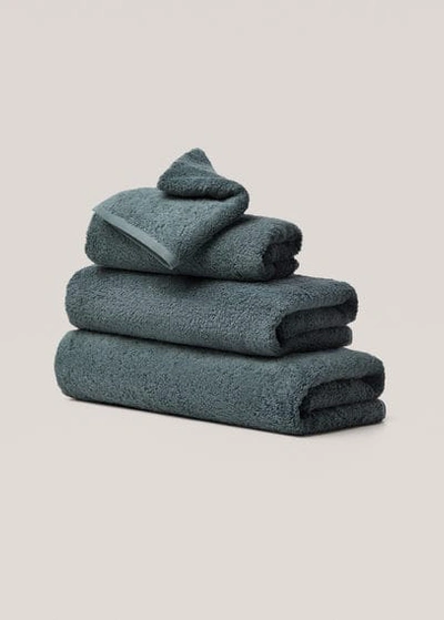 Mango Home Towel Petrol Blue