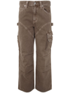 AGOLDE FEATHER MAXI CARGO JEANS,A9165.3020