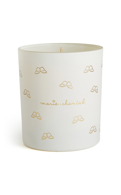 Marie-chantal Angel Candle In Ivory