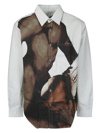 Y/project Y Project Body Collage Shirt In White