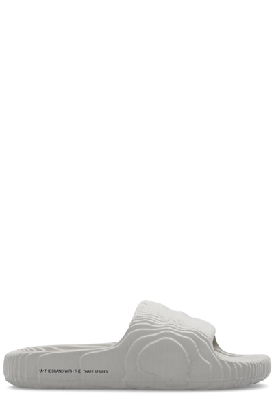 Adidas Originals Adilette 22 Slides In Beige/beige