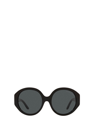 Ralph Lauren Eyewear Round Frame Sunglasses In Black