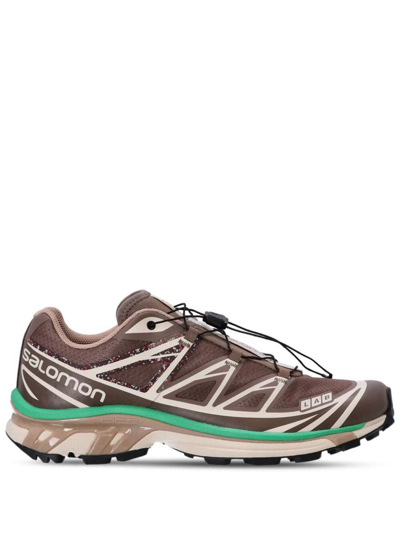 Salomon Xt-6 Mindful 2 Sneakers In Falcon,almond