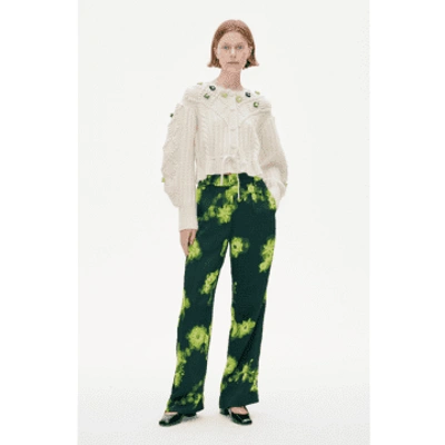 Baum Und Pferdgarten Narine Green Margot Flower Trousers