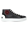 LANVIN Spider mid-top leather trainers