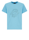 Botter Diamond Dolphin Cotton T-shirt In Blue