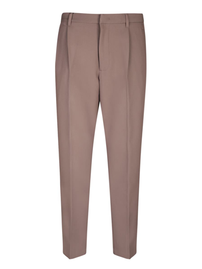 Ea7 Emporio Armani Trousers In Brown