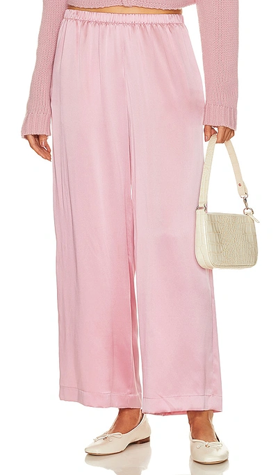 Sablyn Eddie Trouser In Pink