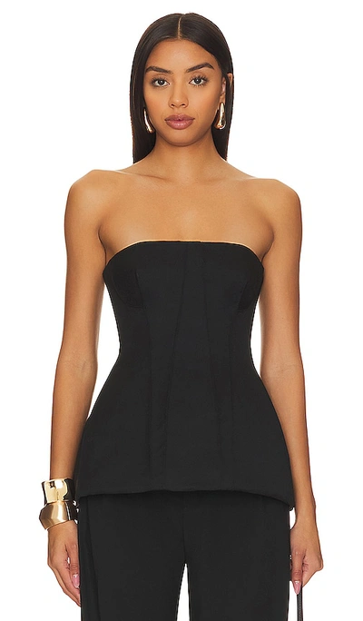 Simkhai Bustier-top Parker In Black