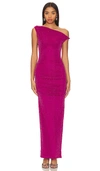Runaway The Label Maxikleid Chyna In Fuchsia