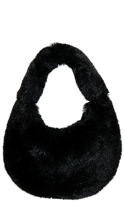 Lamarque Women's Alix Mini Faux-fur Bag In Black