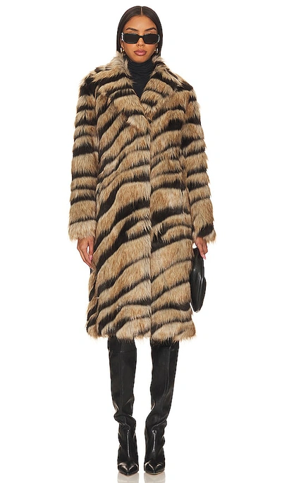 Unreal Fur Bengal Kiss Faux-fur Coat In Assorted