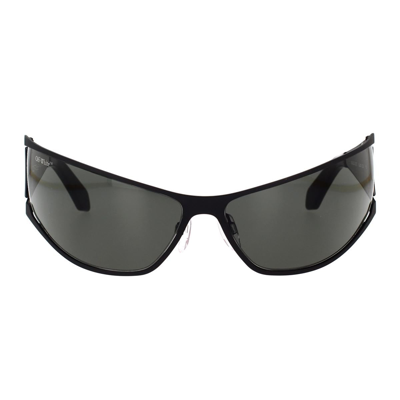 Off-white Sunglasses In Black Matte