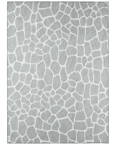 Addison Rugs Safari Indoor/outdoor Washable Rug In Grey