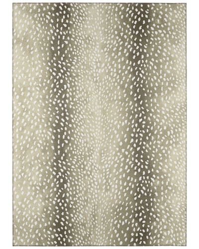 Addison Rugs Safari Indoor/outdoor Washable Rug In Gray
