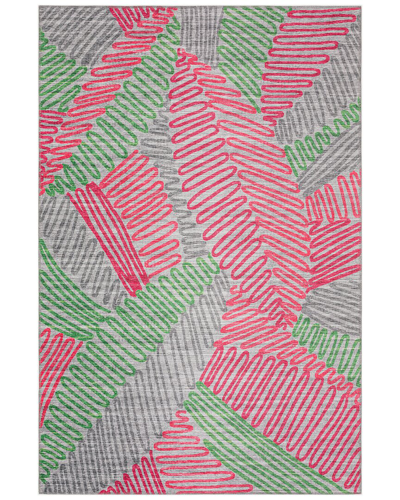 Addison Rugs Yuma Indoor/outdoor Washable Rug In Pink