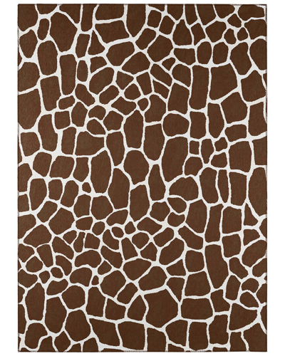 Addison Rugs Safari Indoor/outdoor Washable Rug In Brown
