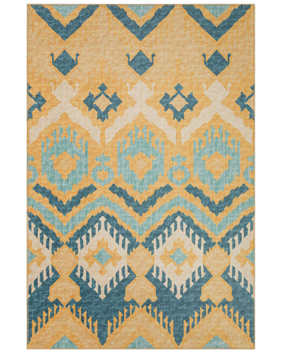 Addison Rugs Yuma Indoor/outdoor Washable Rug In Yellow