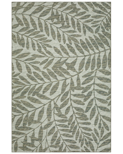 Addison Rugs Yuma Indoor/outdoor Washable Rug In Green