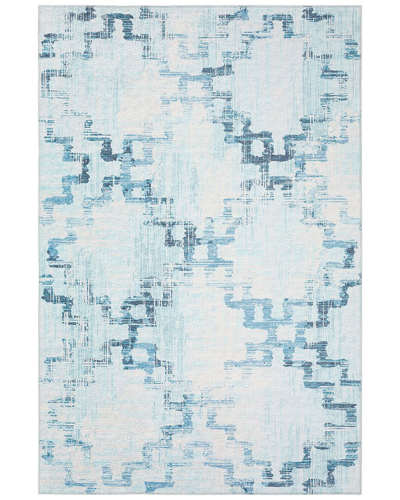 Addison Rugs Yuma Indoor/outdoor Washable Rug In Blue