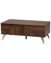 BAXTON STUDIO BAXTON STUDIO GRACELAND MID-CENTURY MODERN 2-DRAWER COFFEE TABLE