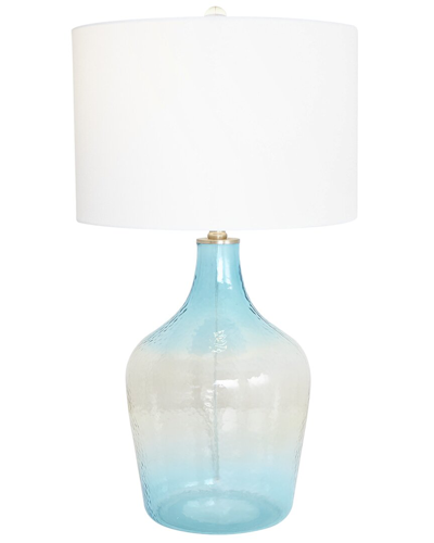 Peyton Lane Modern Table Lamp In Blue