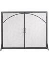 Peyton Lane Minimalistic Single Panel Fireplace Screen