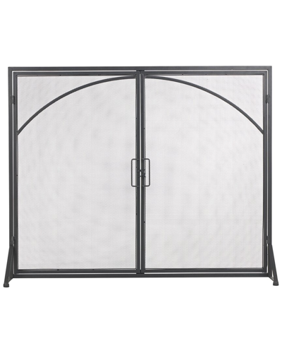Peyton Lane Minimalistic Single Panel Fireplace Screen