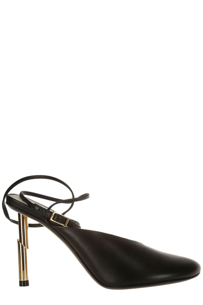 Lanvin Sequence Sandals 95mm In Black