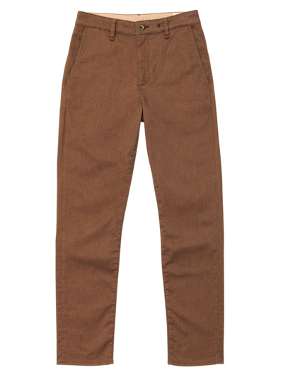 Rag & Bone Men's Fit 2 Brushed Twill Chino Pants In Brown