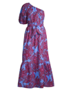 LILLY PULITZER WOMEN'S ZELALYNN COTTON FLORAL MAXI DRESS