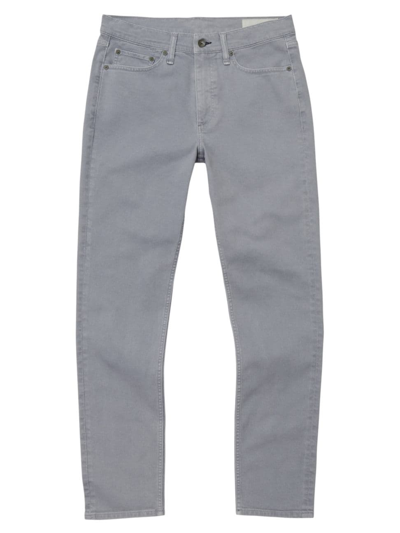Rag & Bone Men's Fit 2 Aero Stretch Grey Denim Jeans In Steel Gray