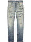GIVENCHY JEANS IN RIP AND REPAIR DENIM