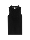 Theory Velvet Sleeveless Cowl Top In Black