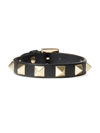 Valentino Garavani Women's Rockstud Bracelet In Black