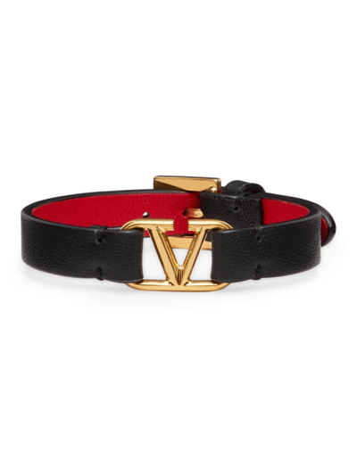 Valentino Garavani Women's Vlogo Signature Calfskin Bracelet