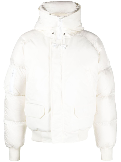 Canada Goose Men's Mixed Media Paradigm Chilliwack Hooded Down Jacket In White