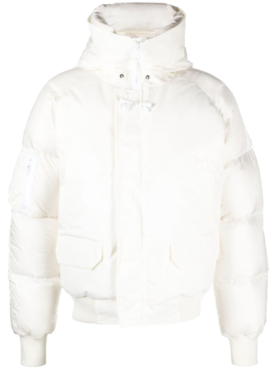 Canada Goose White Paradigm Chilliwack Hooded Quilted Jacket In North Star White