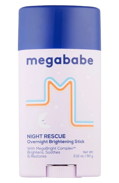 Megababe Night Rescue Overnight Brightening Stick, 2.12 oz In Purple