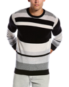 SCOTT & SCOTT LONDON SCOTT & SCOTT LONDON CHUNKY STRIPE WOOL & CASHMERE-BLEND SWEATER