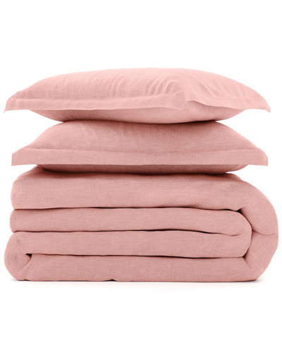 Rebecca Minkoff Soft Linen-blend 3pc Duvet Cover Set